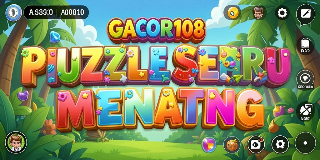 Screenshot gameplay GACOR108 menampilkan tantangan Puzzle yang seru.