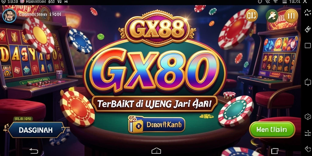 Tangkapan layar GX88 menunjukkan gameplay Kasino yang menarik dan mendebarkan.