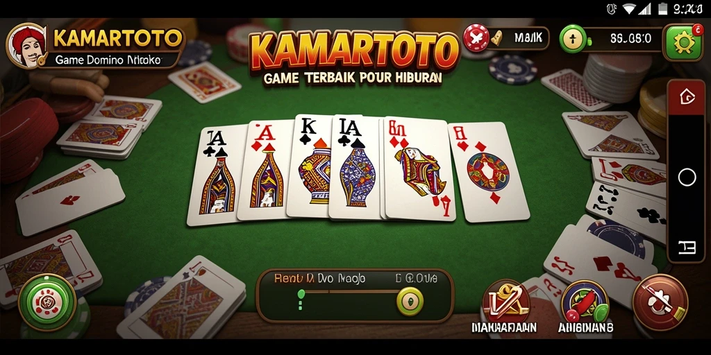 Tampilan gameplay KAMARTOTO dalam suasana kompetitif yang seru.