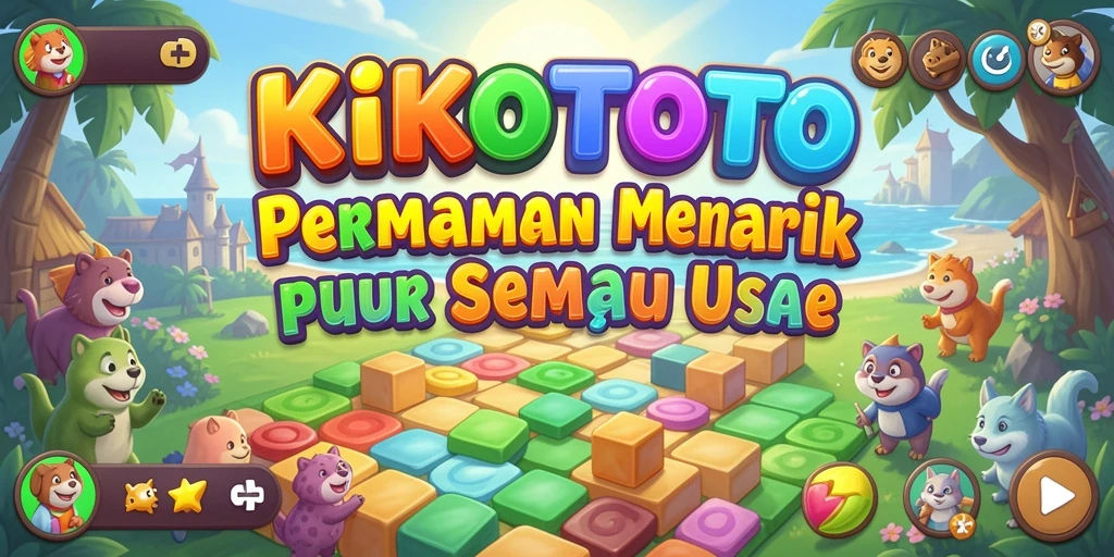 Tampilan gameplay KIKOTOTO yang menantang dan seru.