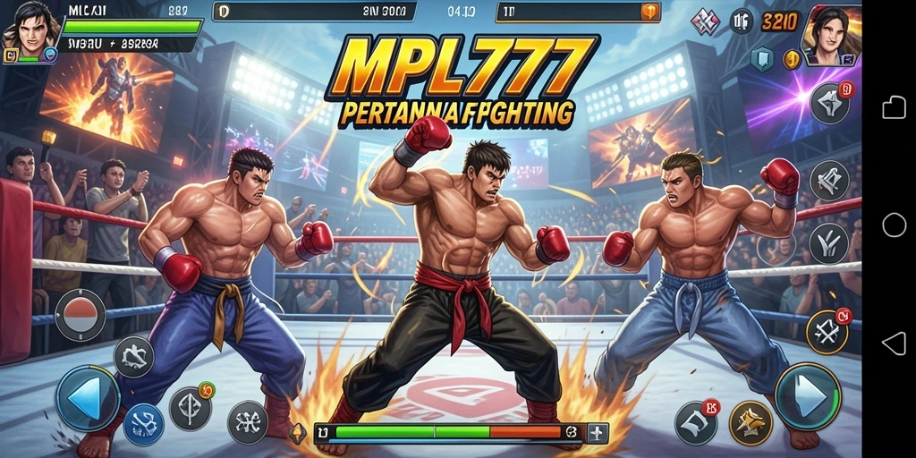 Tampilan gameplay MPL777 dengan aksi pertarungan yang menegangkan.