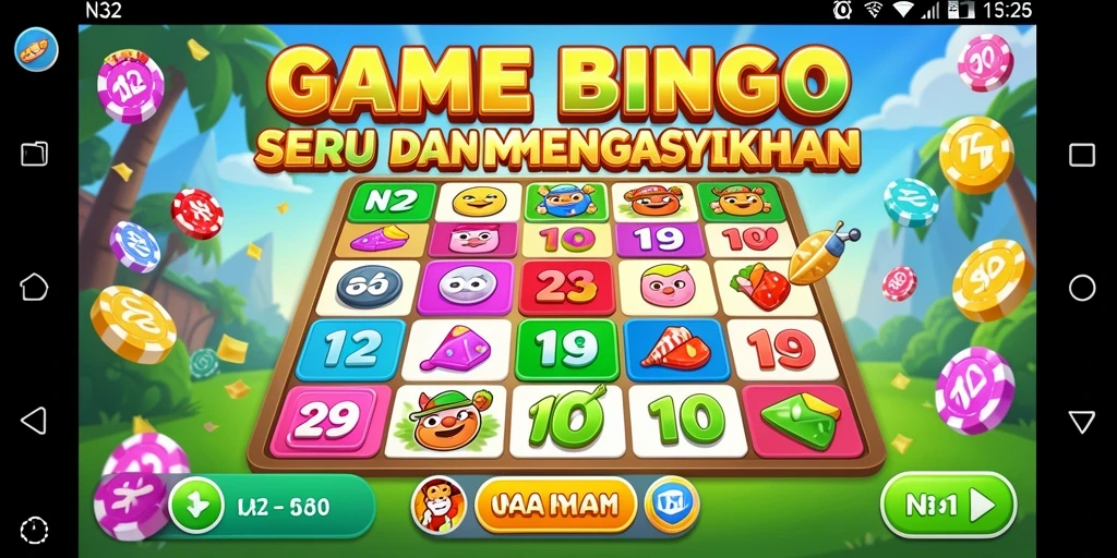 Tampilan screenshot gameplay Bingo yang menarik dan interaktif.
