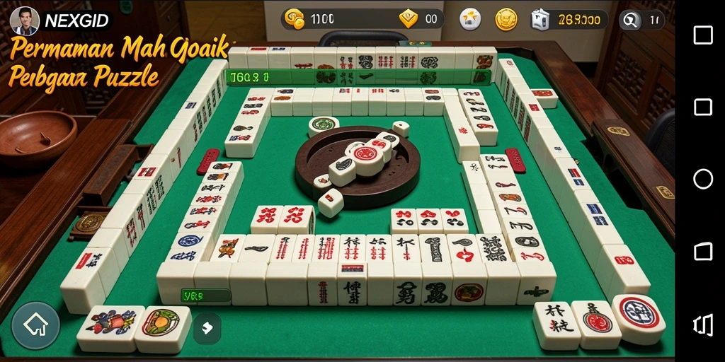 Tampilan gameplay NEXGID yang menarik dan menantang.