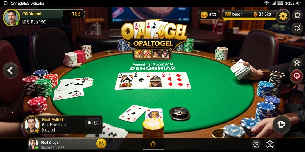 Tampilan gameplay OPALTOGEL yang menarik dan interaktif.