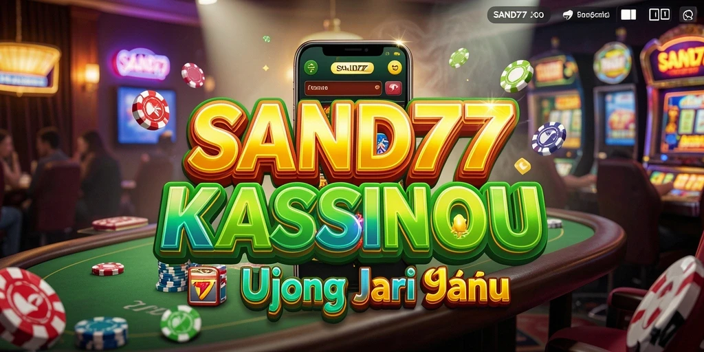 Tampilan screenshot SAND77 menampilkan sesi permainan kasino yang mendebarkan.