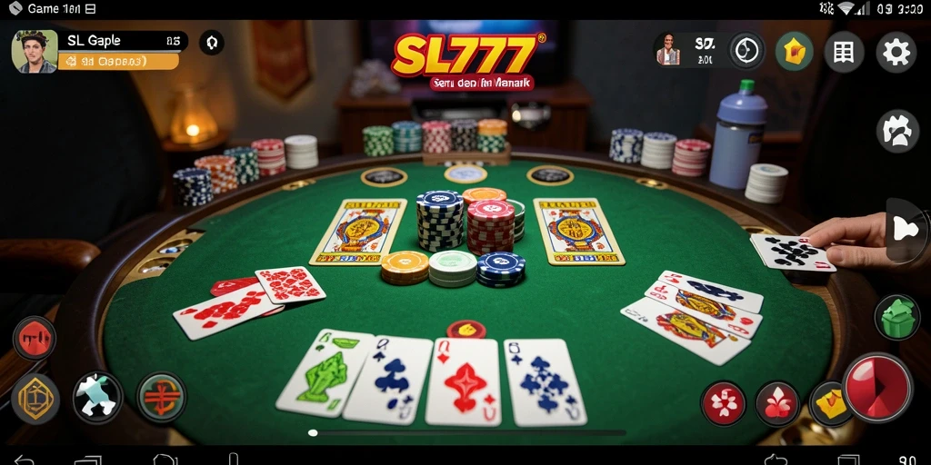Tampilan gameplay Gaple yang seru di SL777.