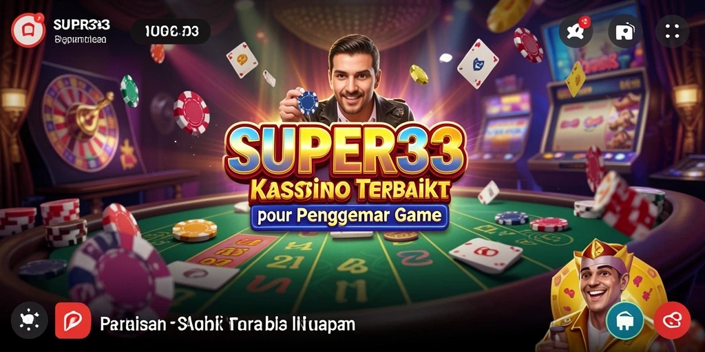 Tampilan gameplay SUPER33 yang menarik dan mengasyikkan.