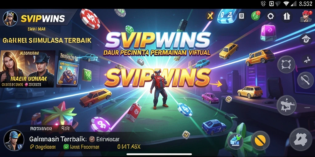 Tampilan gameplay menarik dari SVIPWINS dengan simulasi yang realistis.